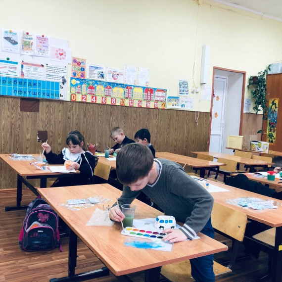 Роспись гипсовых изделий.